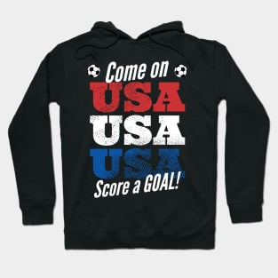 USA World Cup Soccer Fan Russia 2018 Hoodie